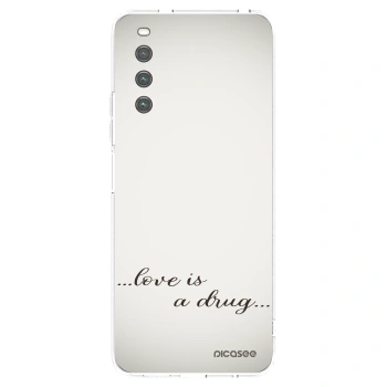 Picasee átlátszó szilikon tok az alábbi mobiltelefonokra Sony Xperia 10 IV 5G - Love is a drug