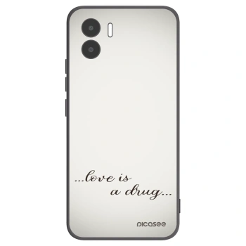 Picasee fekete szilikon tok az alábbi mobiltelefonokra Xiaomi Redmi A1 - Love is a drug