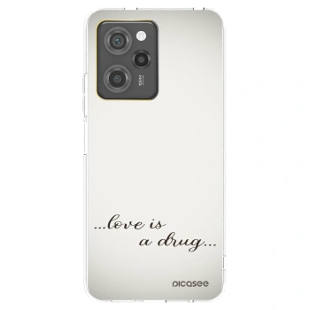 Picasee átlátszó szilikon tok az alábbi mobiltelefonokra Xiaomi Poco X5 Pro - Love is a drug