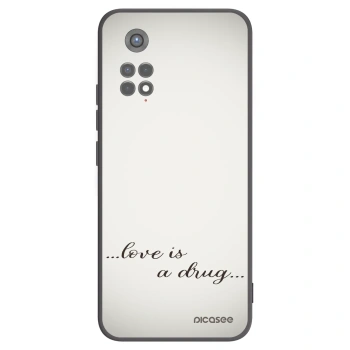 Picasee fekete szilikon tok az alábbi mobiltelefonokra Xiaomi Redmi Note 11S 5G - Love is a drug