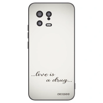 Picasee fekete szilikon tok az alábbi mobiltelefonokra Xiaomi 13 - Love is a drug
