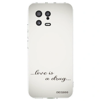 Picasee átlátszó szilikon tok az alábbi mobiltelefonokra Xiaomi 13 - Love is a drug