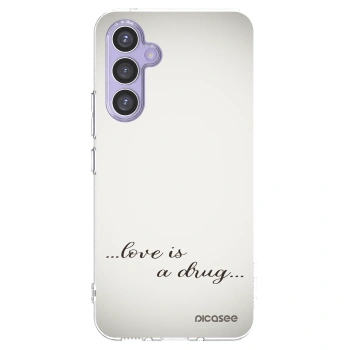 Picasee átlátszó szilikon tok az alábbi mobiltelefonokra Samsung Galaxy A54 5G A546B - Love is a drug
