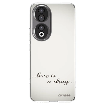Picasee átlátszó szilikon tok az alábbi mobiltelefonokra Honor 90 5G - Love is a drug