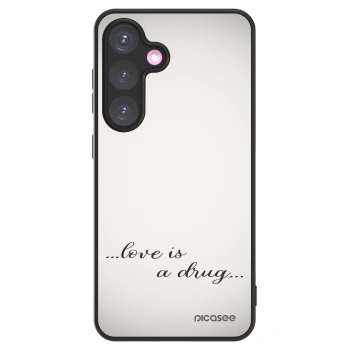 Picasee ULTIMATE CASE PowerShare Samsung Galaxy S24+ S926B 5G - készülékre - Love is a drug