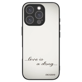 Picasee ULTIMATE CASE MagSafe Apple iPhone 16 Pro - készülékre - Love is a drug