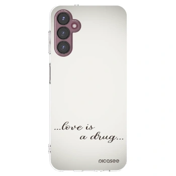 Picasee átlátszó szilikon tok az alábbi mobiltelefonokra Samsung Galaxy A05s A057G - Love is a drug