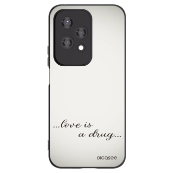 Picasee fekete szilikon tok az alábbi mobiltelefonokra Honor 200 Lite - Love is a drug