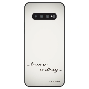 Szilikon tok erre a típusra Samsung Galaxy S10 Plus G975 - Love is a drug