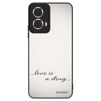 Szilikon tok erre a típusra Motorola Moto G85 - Love is a drug