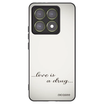 Picasee fekete szilikon tok az alábbi mobiltelefonokra Xiaomi 14T - Love is a drug