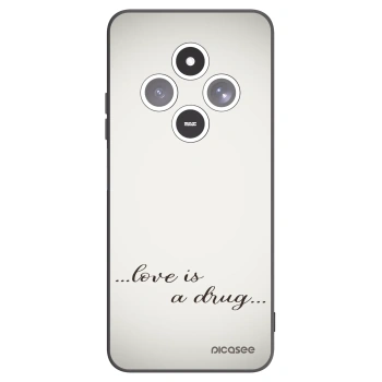 Picasee fekete szilikon tok az alábbi mobiltelefonokra Xiaomi Redmi 14C - Love is a drug