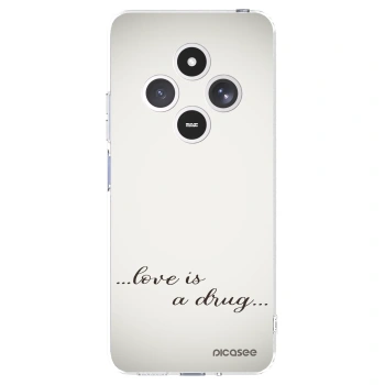 Picasee átlátszó szilikon tok az alábbi mobiltelefonokra Xiaomi Redmi 14C - Love is a drug