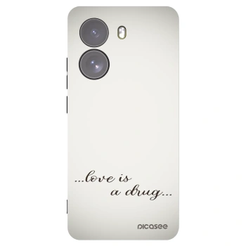 Picasee fekete szilikon tok az alábbi mobiltelefonokra Xiaomi Poco X7 - Love is a drug