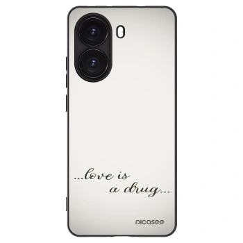 Picasee fekete szilikon tok az alábbi mobiltelefonokra Xiaomi Poco X7 Pro 5G - Love is a drug