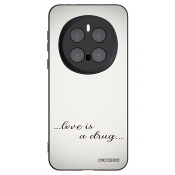 Picasee fekete szilikon tok az alábbi mobiltelefonokra Honor Magic7 Pro 5G - Love is a drug
