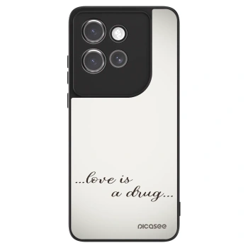 Szilikon tok erre a típusra Motorola Edge 50 Neo - Love is a drug