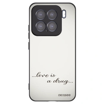 Picasee fekete szilikon tok az alábbi mobiltelefonokra Xiaomi 15 - Love is a drug