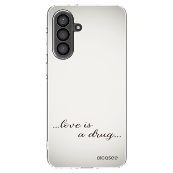 Picasee átlátszó szilikon tok az alábbi mobiltelefonokra Samsung Galaxy A36 5G - Love is a drug