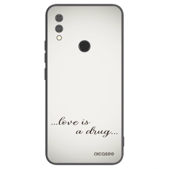 Picasee fekete szilikon tok az alábbi mobiltelefonokra Xiaomi Redmi Note 7 - Love is a drug