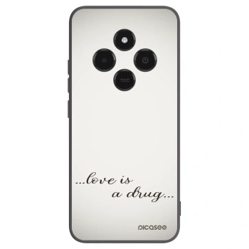 Picasee fekete szilikon tok az alábbi mobiltelefonokra Xiaomi Poco C75 - Love is a drug