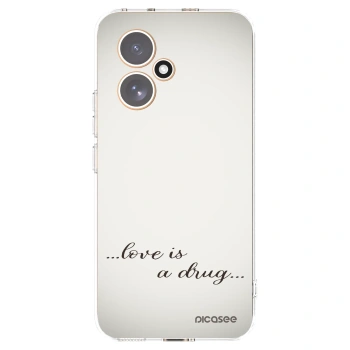 Picasee átlátszó szilikon tok az alábbi mobiltelefonokra Honor 400 5G - Love is a drug