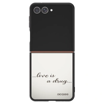 Szilikon tok erre a típusra Samsung Galaxy Z Flip7 5G - Love is a drug
