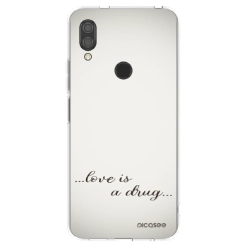 Picasee átlátszó szilikon tok az alábbi mobiltelefonokra Xiaomi Redmi 7 - Love is a drug