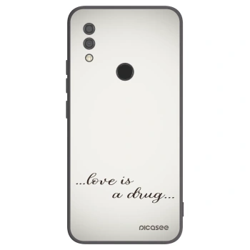 Picasee fekete szilikon tok az alábbi mobiltelefonokra Xiaomi Redmi 7 - Love is a drug