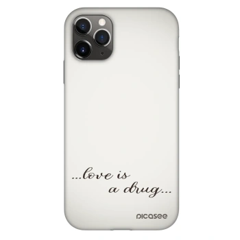 Szilikon tok erre a típusra Apple iPhone 11 Pro - Love is a drug