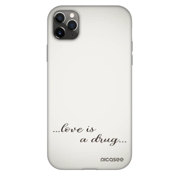 Szilikon tok erre a típusra Apple iPhone 11 Pro Max - Love is a drug
