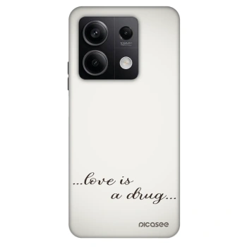 Szilikon tok erre a típusra Xiaomi Redmi Note 13 5G - Love is a drug