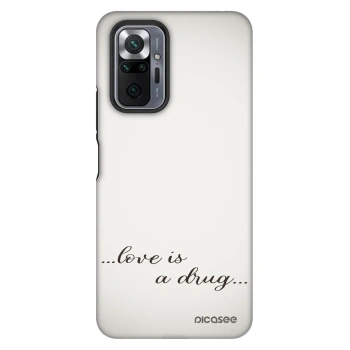 Szilikon tok erre a típusra Xiaomi Redmi Note 10 Pro - Love is a drug