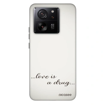 Szilikon tok erre a típusra Xiaomi 13T Pro - Love is a drug