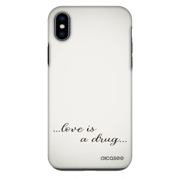 Szilikon tok erre a típusra Apple iPhone XS Max - Love is a drug