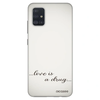 Szilikon tok erre a típusra Samsung Galaxy A51 A515F - Love is a drug