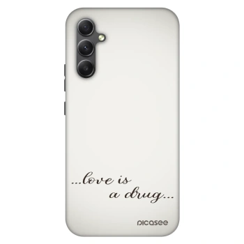 Szilikon tok erre a típusra Samsung Galaxy A34 5G A346B - Love is a drug