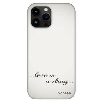 Szilikon tok erre a típusra Apple iPhone 13 Pro Max - Love is a drug
