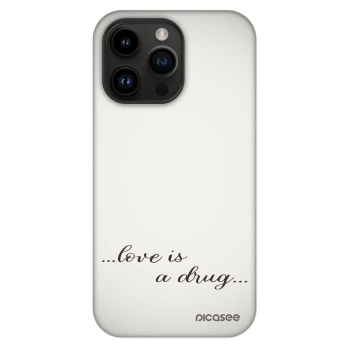 Szilikon tok erre a típusra Apple iPhone 14 Pro Max - Love is a drug