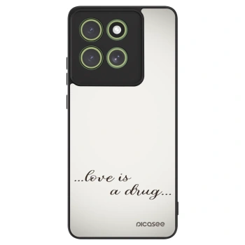 Szilikon tok erre a típusra Motorola Moto G86 5G - Love is a drug