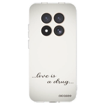 Picasee átlátszó szilikon tok az alábbi mobiltelefonokra Xiaomi Redmi Note 15 Pro 4G - Love is a drug