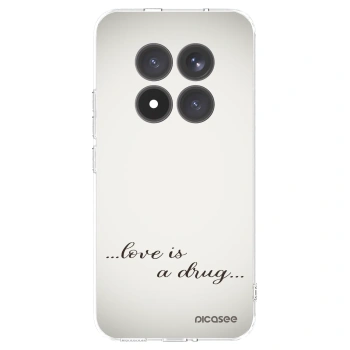 Picasee átlátszó szilikon tok az alábbi mobiltelefonokra Xiaomi Redmi Note 15 Pro+ - Love is a drug