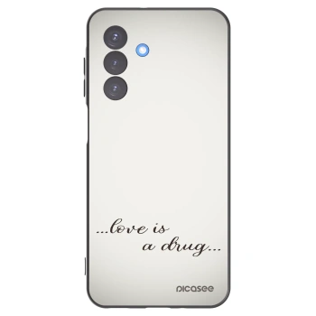 Picasee fekete szilikon tok az alábbi mobiltelefonokra Samsung Galaxy A17 5G - Love is a drug