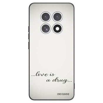 Picasee fekete szilikon tok az alábbi mobiltelefonokra Xiaomi Redmi Note 15 - Love is a drug