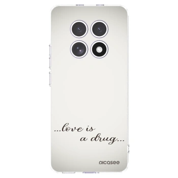 Picasee átlátszó szilikon tok az alábbi mobiltelefonokra Xiaomi Redmi Note 15 - Love is a drug