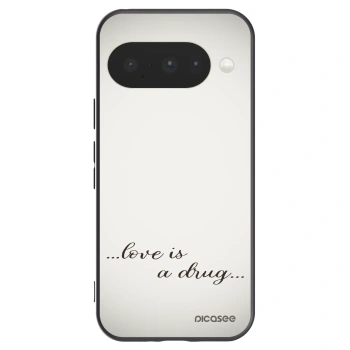 Picasee fekete szilikon tok az alábbi mobiltelefonokra Google Pixel 10 - Love is a drug
