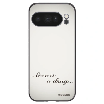 Picasee fekete szilikon tok az alábbi mobiltelefonokra Google Pixel 10 Pro - Love is a drug