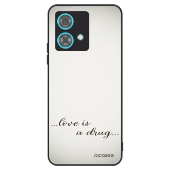 Szilikon tok erre a típusra Motorola Edge 40 Neo - Love is a drug