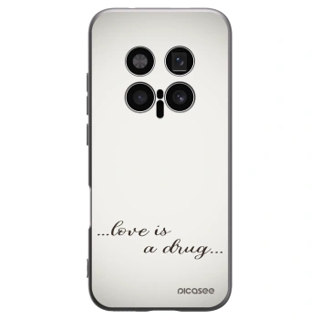 Picasee fekete szilikon tok az alábbi mobiltelefonokra Honor Magic8 Pro 5G - Love is a drug