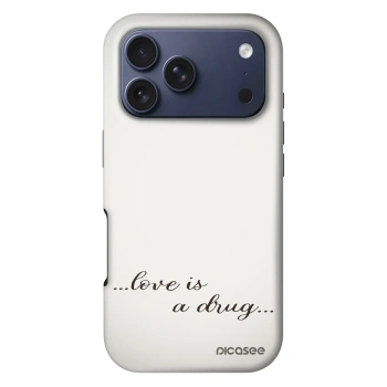 Szilikon tok erre a típusra Apple iPhone 18 Pro - Love is a drug